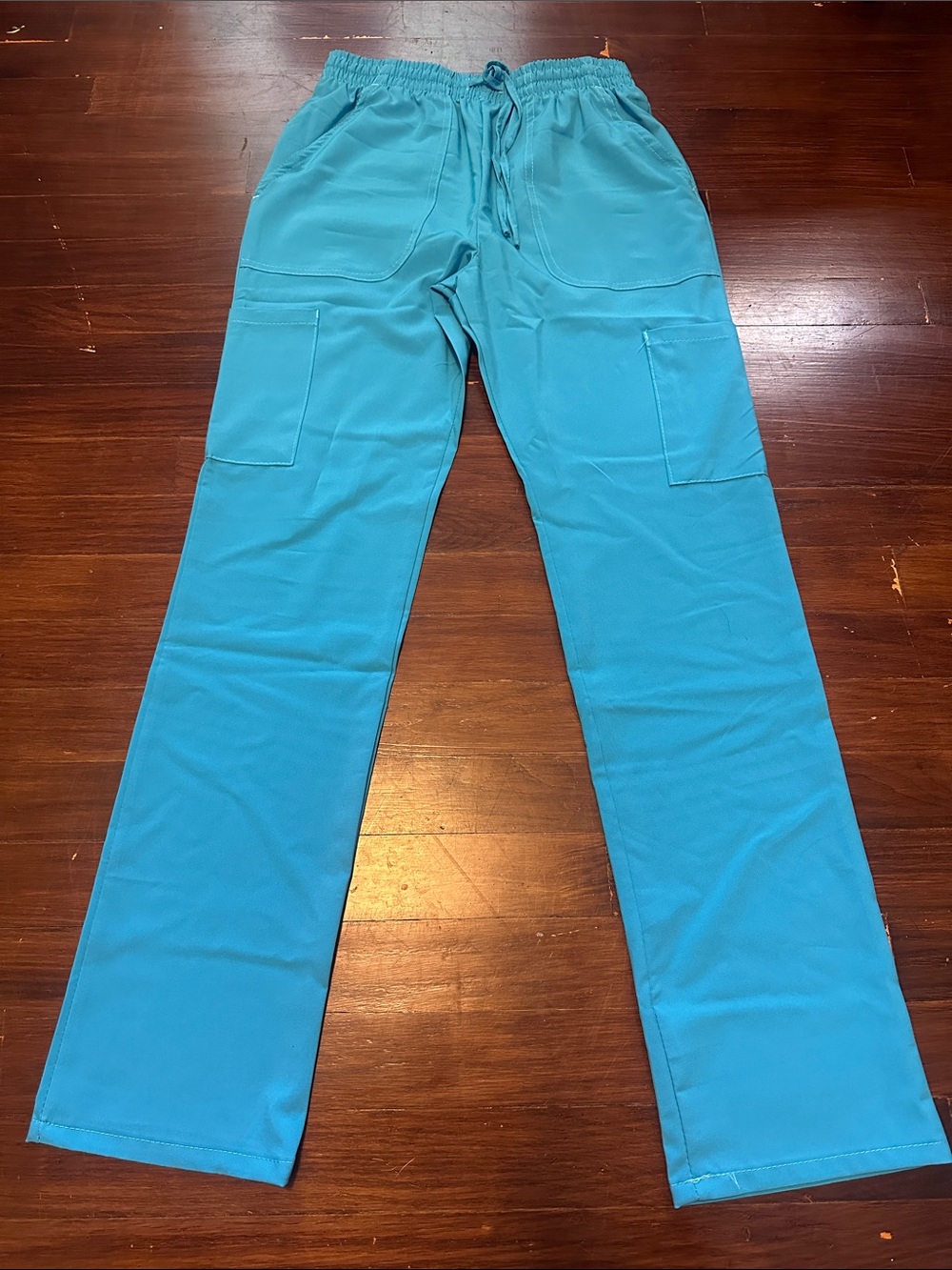 Bright Teal Women’s Scrub Pants Small